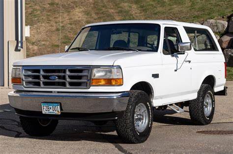 1995 Ford Bronco Xl For Sale On Bat Auctions Sold For 20429 On