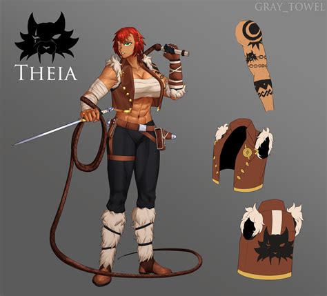 Artstation Theia Character Concept