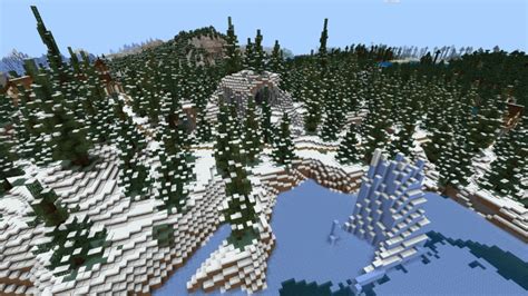 Advanced Snowy Taiga By Fall Studios Minecraft Marketplace