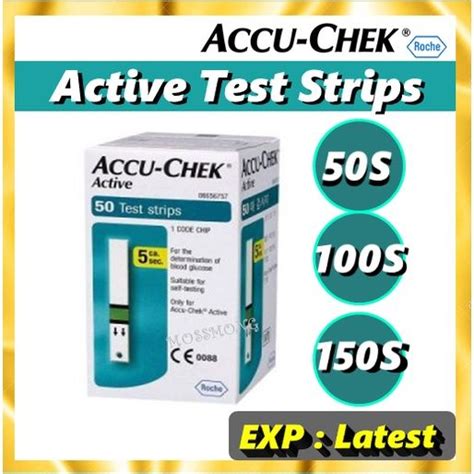 Accu Chek Accuchek Active Test Strips S S S Exp Latest Lazada