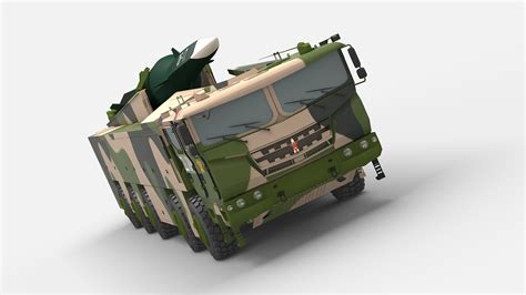 3D chinese df-17 missile model - TurboSquid 1490315