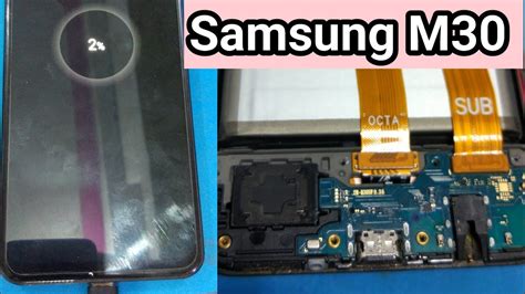 Samsung M30 Clean Charging Pcb Open Back Cover YouTube