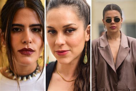 Famosas marcam presença em desfile do SPFW Veja fotos