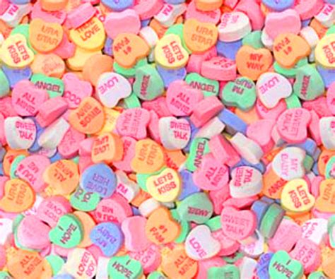 Candy Hearts Wallpaper - WallpaperSafari