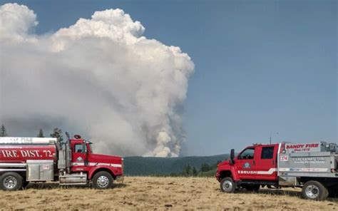 Camp Creek Fire Now 1226 Acres, Community Meeting Planned Sunday - KXL