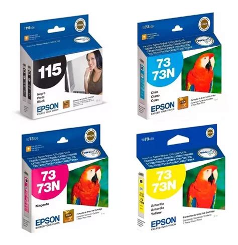 Pack Tintas Epson T N Original T B C M Y C Iva Cuotas Sin