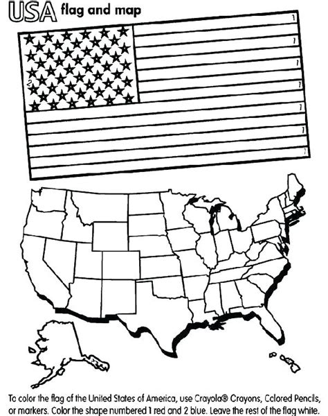 United States Flag Coloring Page at GetColorings.com | Free printable ...