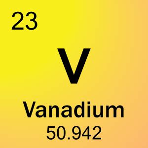 Element 23 - Vanadium - Science Notes and Projects