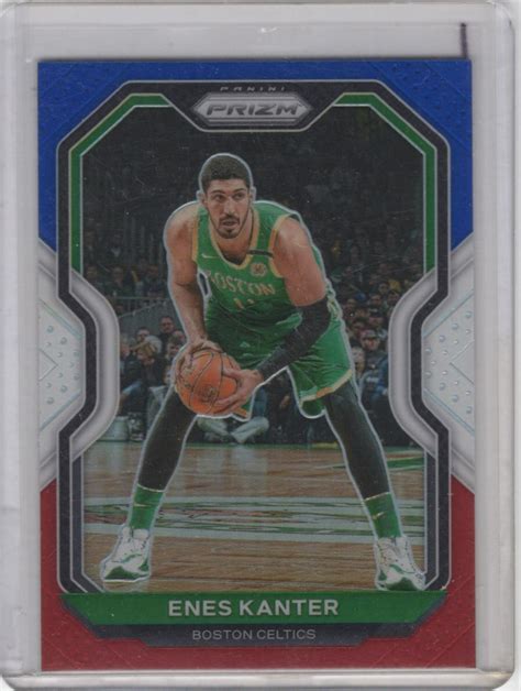 Panini Prizm Enes Kanter Red White Blue Ebay