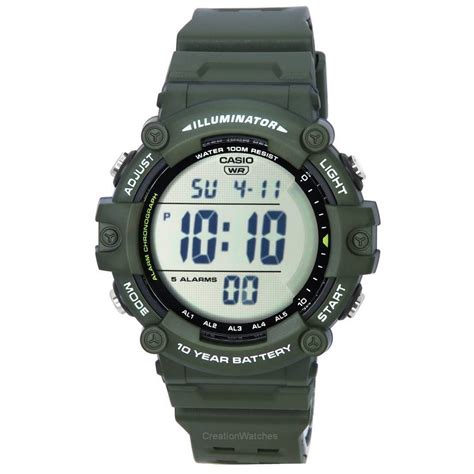 Casio Standard Digital Quartz AE-1500WHX-3A AE1500WHX-3 100M Мужские ...