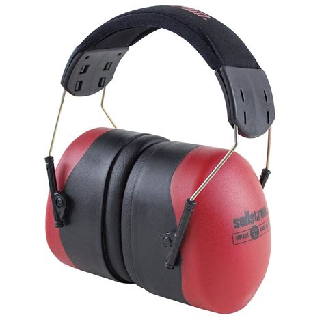 HIGH NRR EARMUFF HEARING PROTECTION NOISE REDUCTION SAFETY WORK ANSI