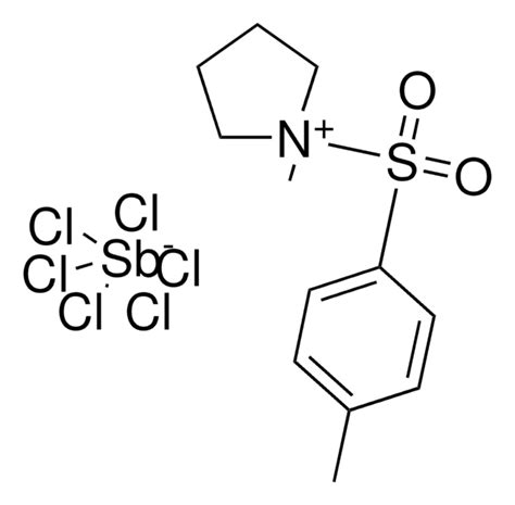 N Methyl N P Toluenesulfonyl Pyrrolidinium Hexachloroantimonate