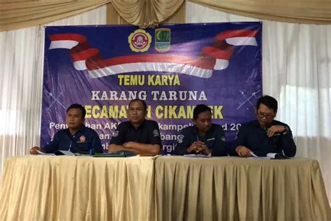 Datar Terpilih Jadi Ketua Karang Taruna Cikampek Periode