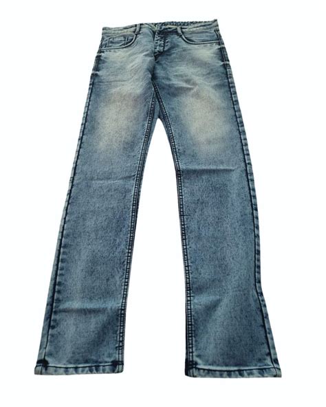 Slim Fit Faded Men Denim Sky Blue Knitted Jeans At Rs 799 Piece In