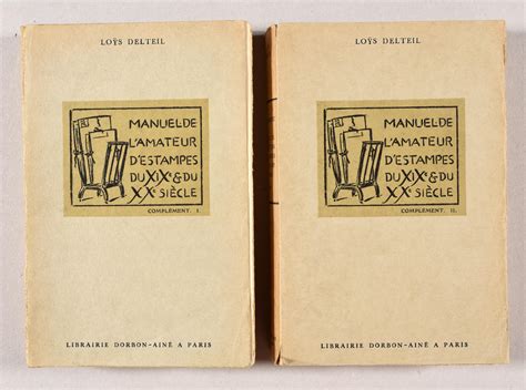 Sold Price MANUEL DE L AMATEUR D ESTAMPES DES XIXE ET XXE SIÈCLES 1801 1924 AVEC 158