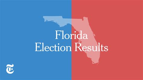 Florida U S Senate Primary Election Results Election Results 2018