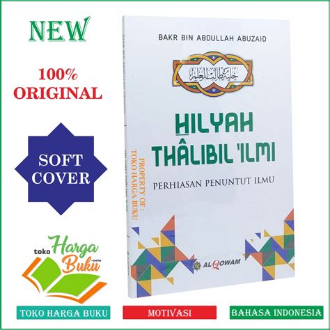 Jual Hilyah Thalibil Ilmi ORI Penerbit Alqowam Shopee Indonesia