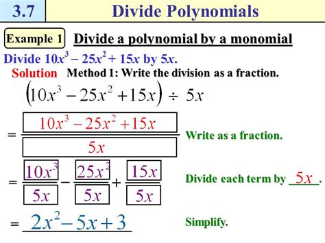 Dividing Monomials Worksheets Worksheets Library