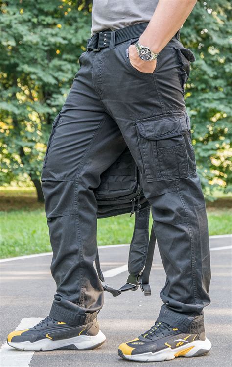 Брюки-карго Surplus PREMIUM VINTAGE big size black, купить в Интернет ...