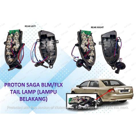 Proton Saga Blm Flx Tail Lamp Lampu Belakang Shopee Malaysia