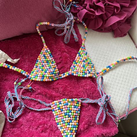 Andi Bagus Mata Triangle Bikini So Cute Recently Depop