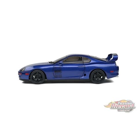 Toyota Supra Mk4 A80 Streetfighter Dark Blue Blue 1993 Solido 1