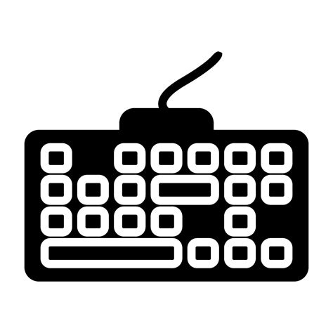 Keyboard Vector Icon 38446477 Vector Art At Vecteezy