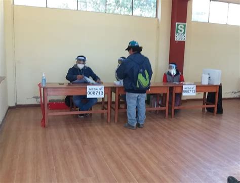 Segunda Vuelta Primera Mesa De Sufragio Se Instaló En Arequipa A Las 4