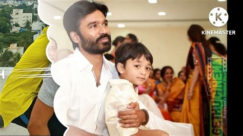 Actor Dhanush Son Yatra Photos