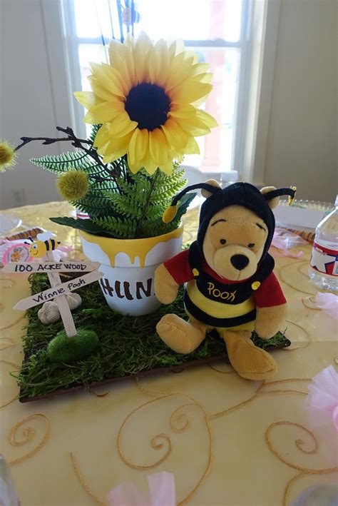 Winnie Pooh Centerpiece Baby Bear Baby Shower Storybook Baby Shower