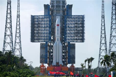 Watch It Again China Launches Space Station Lab Module Mengtian