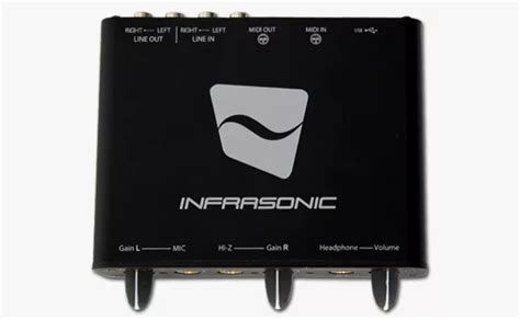 Infrasonic Amon - USB аудиоинтерфейс : Интернет-магазин djshop.by