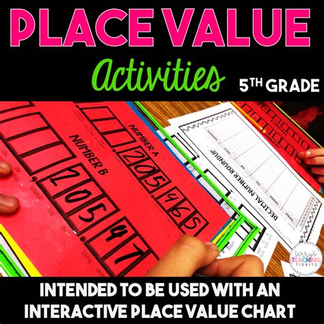 5th Grade Place Value Activities Printable Terry S Teaching Tidbits