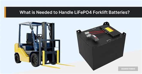 Lifepo4 Forklift Batteries Oem Factory Redway Power™