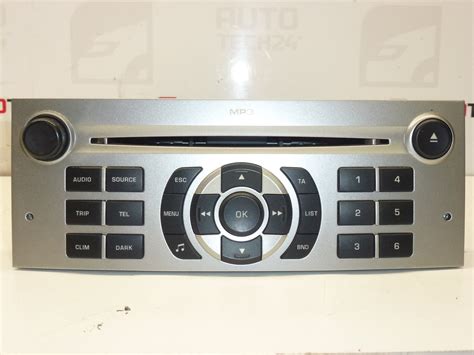 Autoradio radio CD MP3 Citroën Peugeot RD4 N2 9660647677 657953