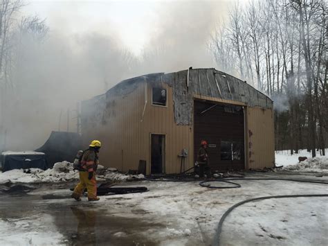 Fire Destroys Pole Barn