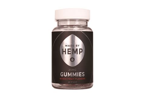 Natural CBD Gummies 25mg CBD ea | Made By Hemp