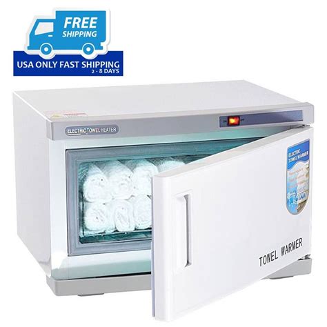 2 In 1 Hot Towel Warmer Cabinet 16L Spa Beauty Salon Equipment UV Sterilizer Beauty Salon