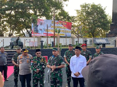 Peresmian Tugu Perjuangan Pekalongan Penghormatan Bagi Para Pejuang