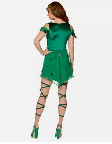 [01686880] Spirit Halloween Adult Poison Ivy Short Cut Dress Costume Dc