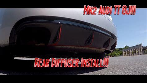 How To Install A New Rear Diffuser How To Remove Your Rear Bumper