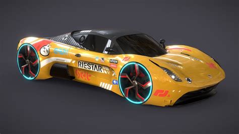 Race-car 3D models - Sketchfab