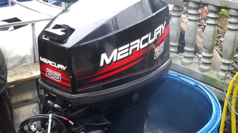 1998 Mercury 25 Hp Outboard Motor 2 Stroke 2 Suw Youtube