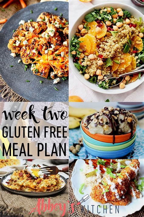 Free Easy Gluten Free Meal Plan - Week Two of Healthy Family Recipes ...