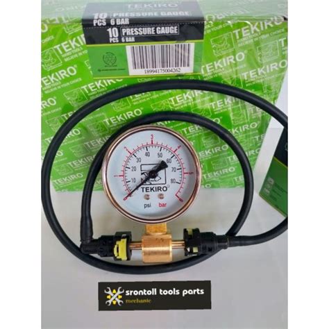 Jual Fuel Pump Pressure Gauge Tester Fuelpump Alat Cek Mengukur Tekanan