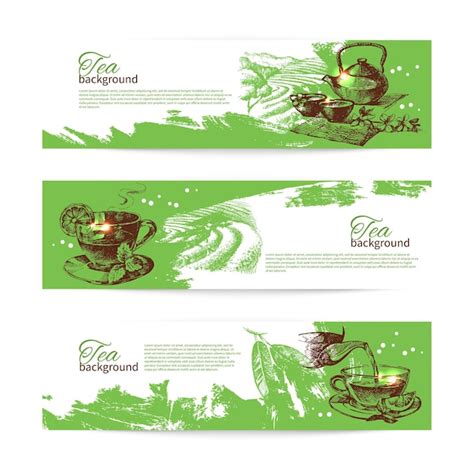 tea festival banners images    freepik