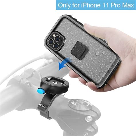 Cozycase Support Téléphone Vélo pour iPhone 11 Pro Max 6 5 avec