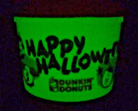 Dunkin Donuts Munchkins Halloween Glow In The Dark Trick Or Treat Bucket Vintage Ebay