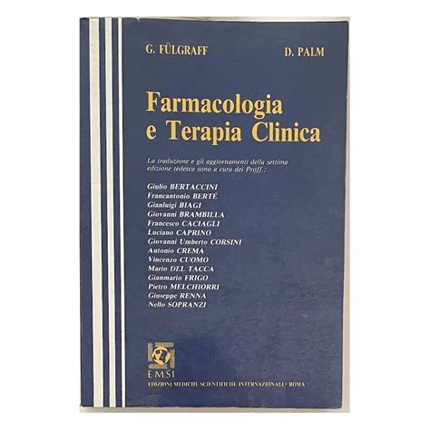 Farmacologia E Terapia Clinica