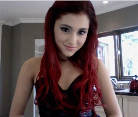 Ariana Grande Red Hair Color